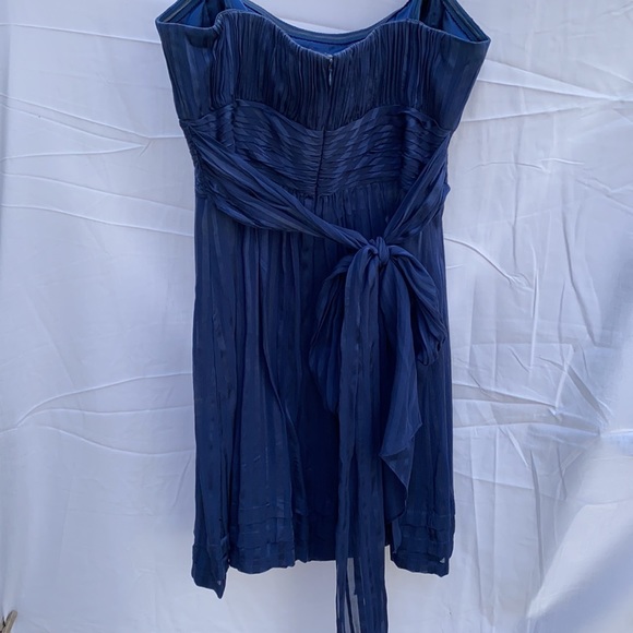 Women's Blue mini prom dress - Picture 5 of 6